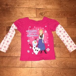 Frozen long sleeve t, XS
